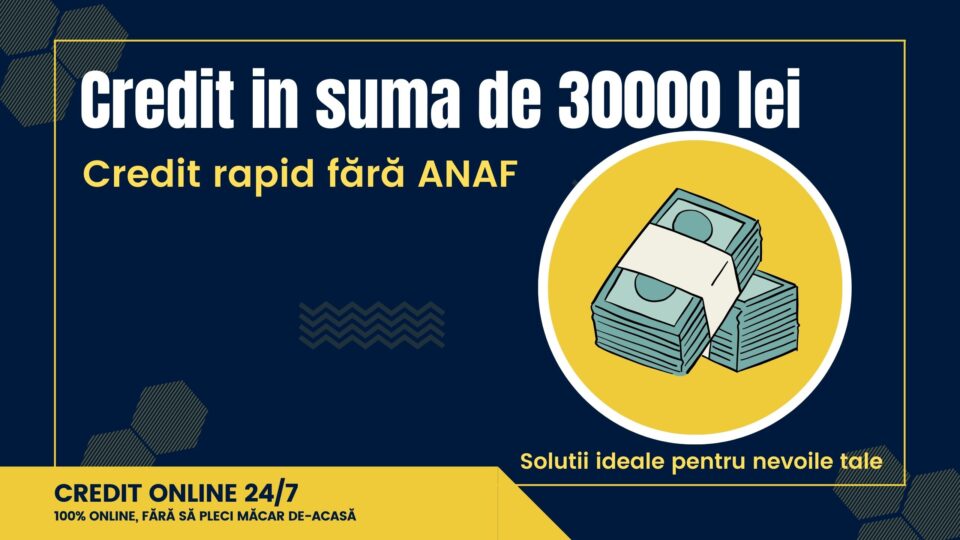 Credit rapid fără ANAF