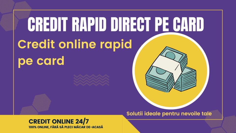 Credit rapid direct pe card